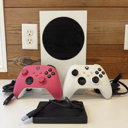 Xbox Series S + Two Controllers + 2TB Expansion