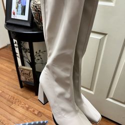 New Women White Winter Boots