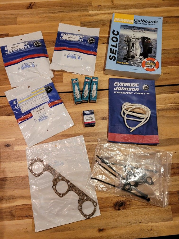 Johnson Evinrude Engine Parts and Repair Manual