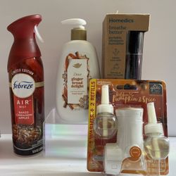 🍂 Cozy Fall Essentials Bundle – Dove, Glade, Febreze & Humidifier – NEW