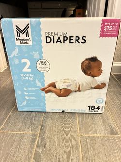 Member’s Mark Size 2 Diapers