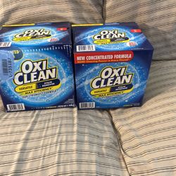 2 Brand New 8.08 Pound Boxes of Oxy Clean Stain Remover Vestal Uses