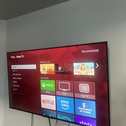 55” TCL Roku TV