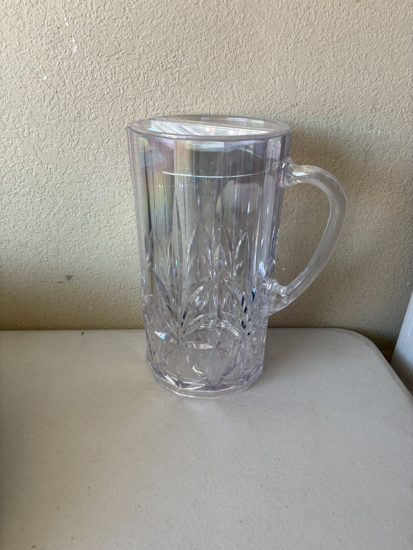 Jarra De Cristal De Plástico 