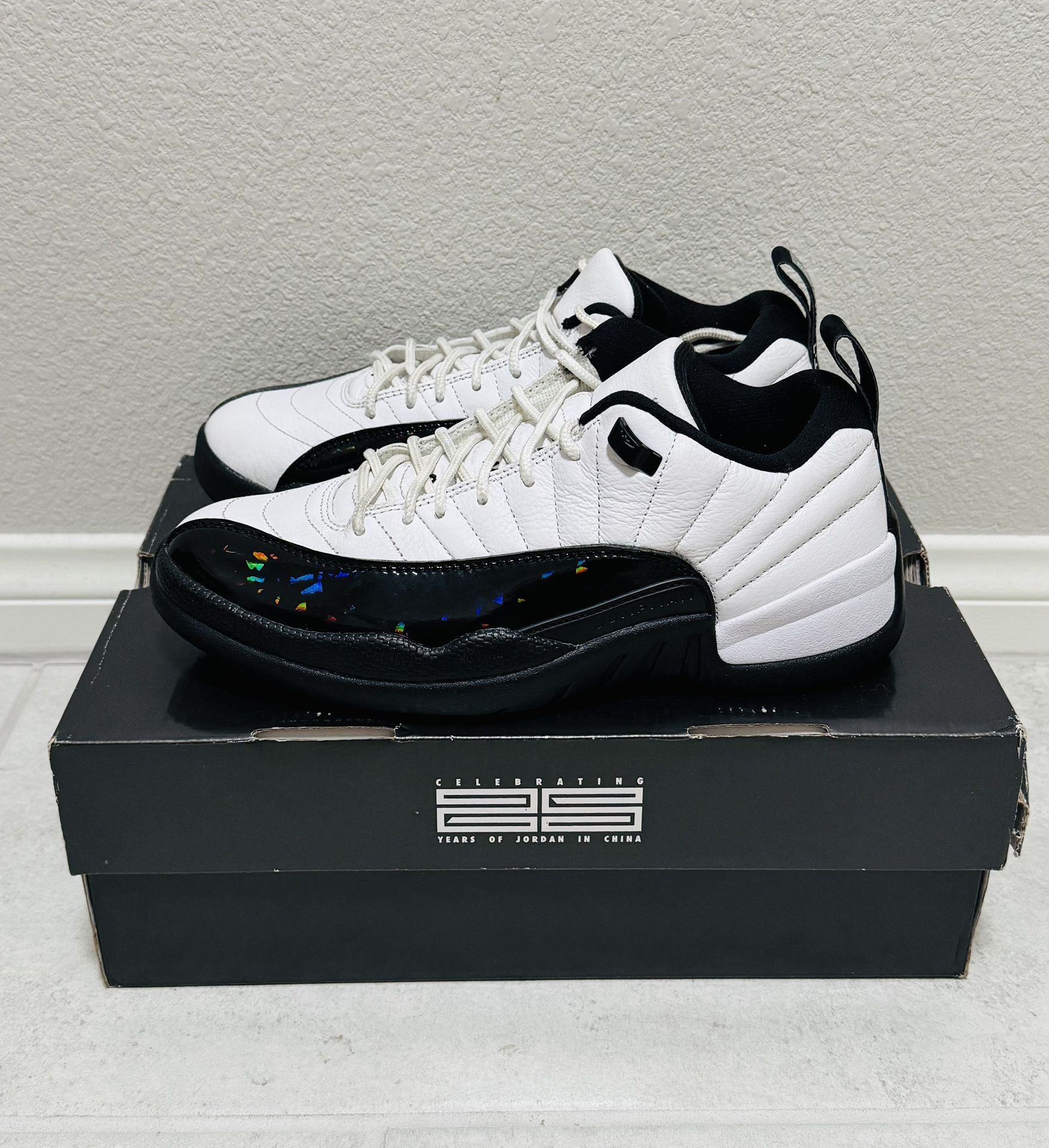 Jordan 12 Low ‘25 Years In China’ 2022 Sz 8M/9.5W