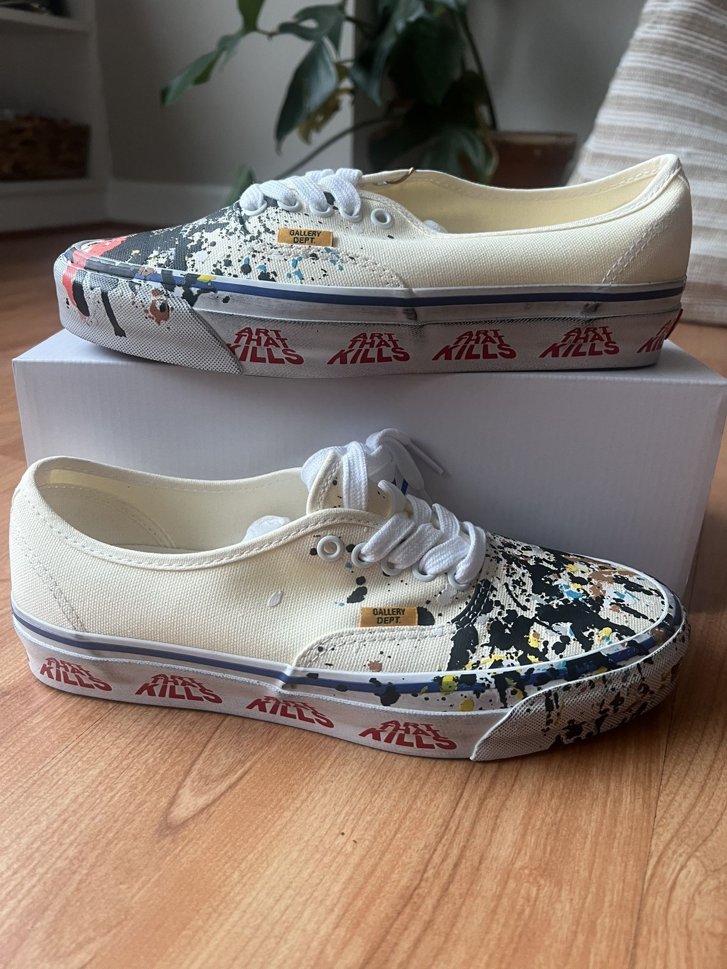 Gallery Dept Vans Size 10 W/ 8.5 M