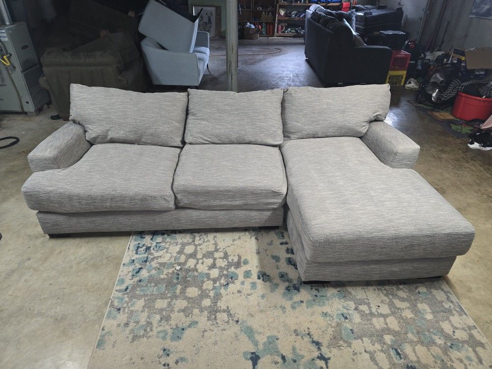 Gray 2 Piece Sectional
