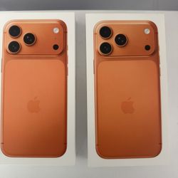 2 iPhone 17 Pro Max 256gigs & 1tb Unlocked 