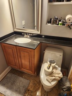 Bathroom shelf 30 inch x20 inch  granit 20 x 56