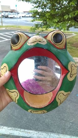 Frog mirror