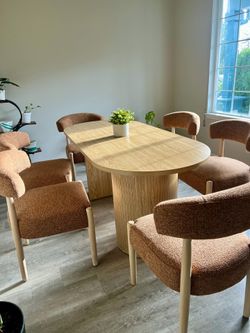 6 Dining chairs for sale