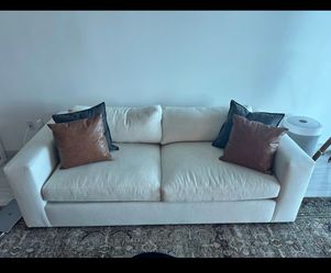 Crate and Barrel Sofa. Very comfortable.