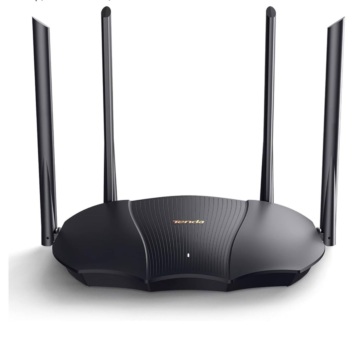Tenda WiFi 6 AX3000 Smart WiFi Router, Dual Band Gigabit Wireless Internet Router, AX Router with 4 Gigabit Ports, OFDMA+MU-MIMO, Easy App Setup