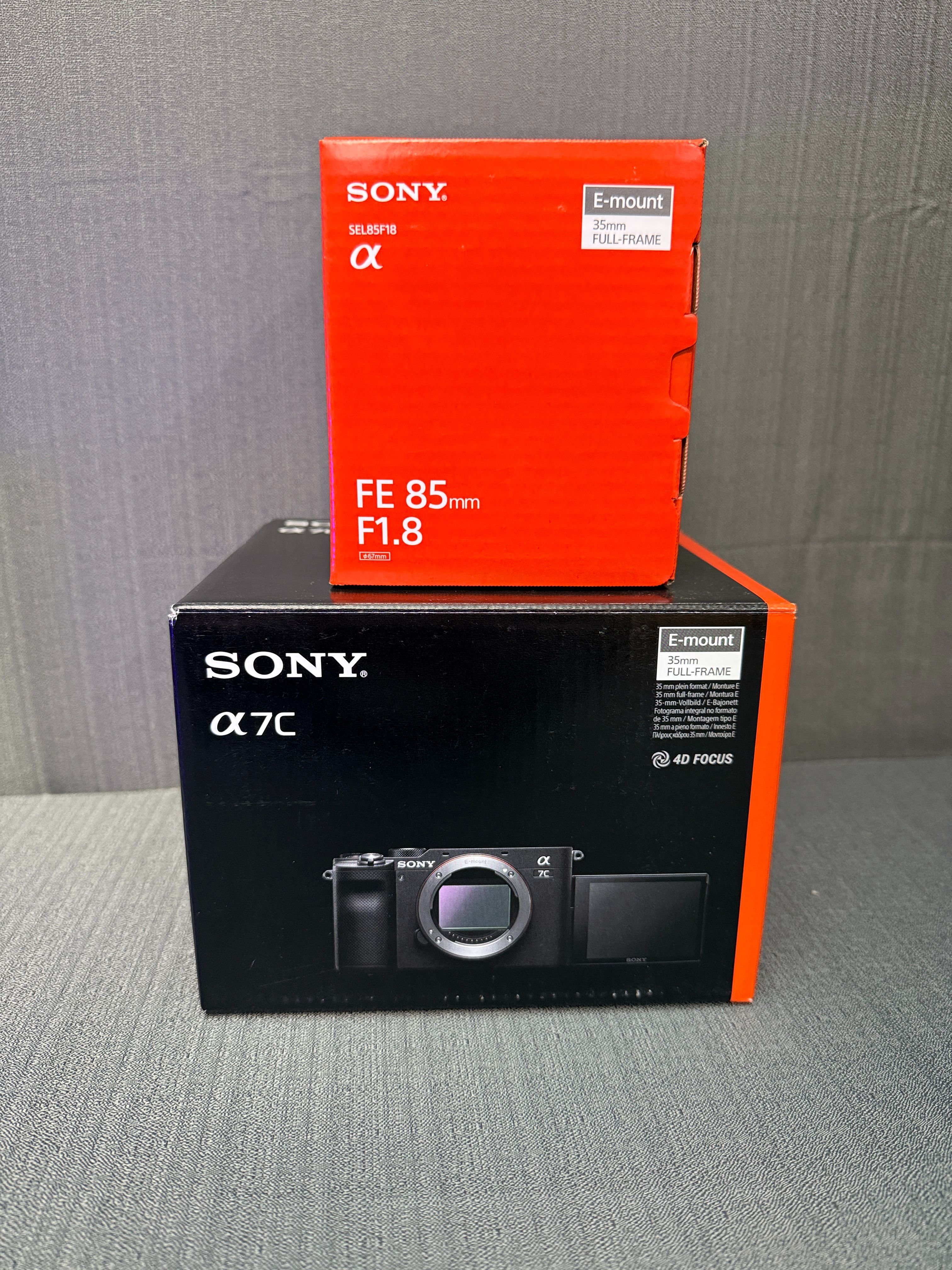 Sony A7C With Sony FE 85mm f/1.8 Lens
