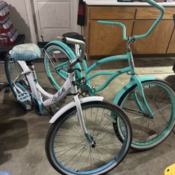 Both Girls Bikes For $50