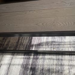  Reclaimed Wood/Recycle Metal Coffee Table