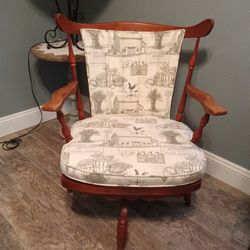 Rocking/Swivel Bedside Chair