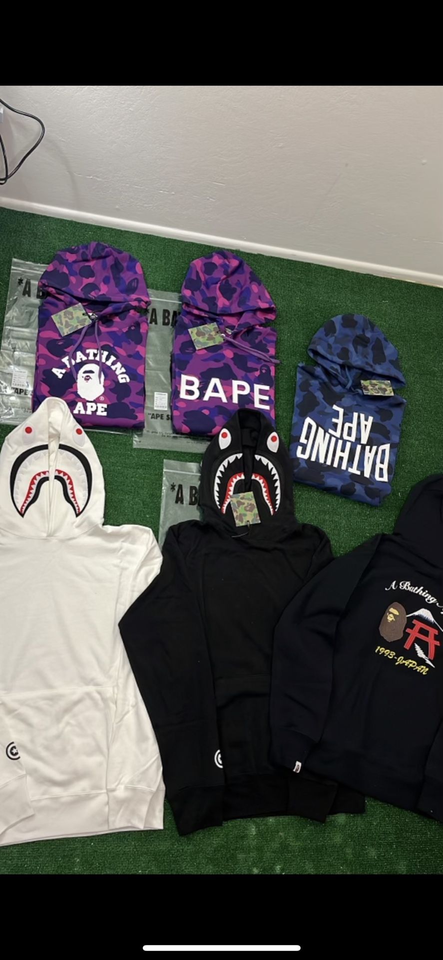 Bathing Ape ‘Bape’ Hoodies/Sweatshirts