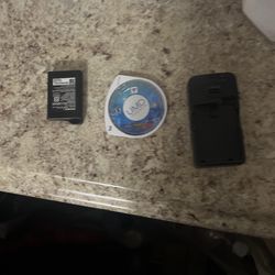 PSP Battery , Charger and Game 