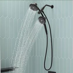 Kohler Dual Shower Head Matte Black 