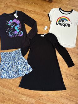 Girl’s Lot Size 10-12 Childrens Place, Justice, Gap