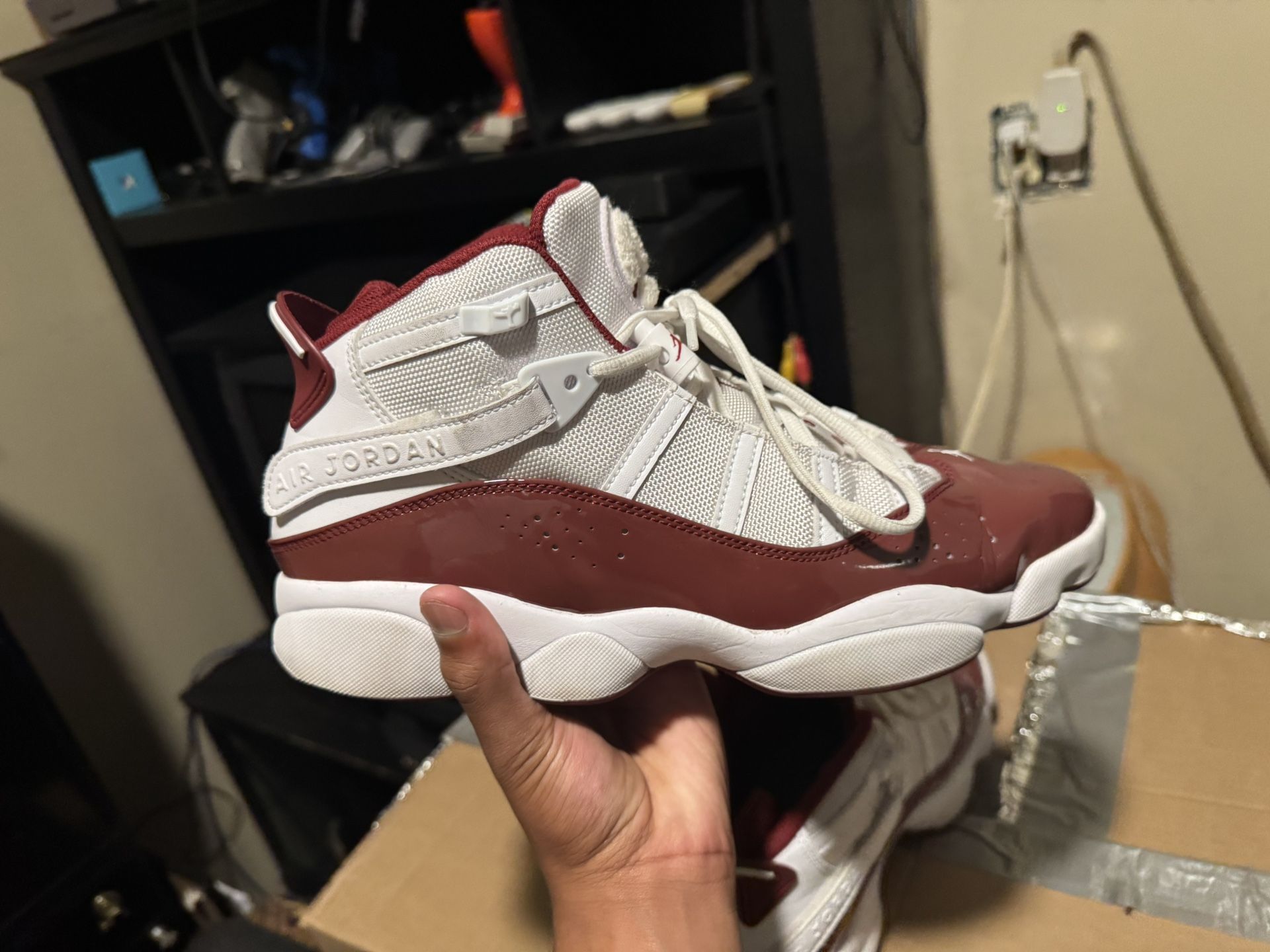 Air Jordan 6 Rings Team Red