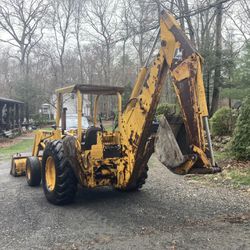 John Deere Backhoe Model 300