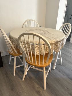 Kitchen Dining Table Set with Chairs