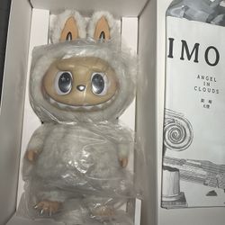 Labubu - Angel In Clouds Zimomo Vinyl Face Plush W/ Included Tote