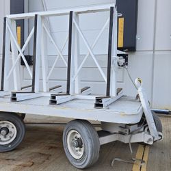 Glass utility carts