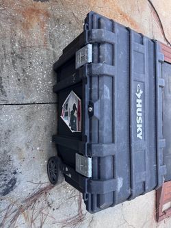 Husky Rolling Tool Box with Tools