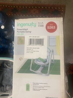 Ingenuity Poweradapt Portable Swing 0-9months