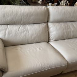 Love Seat Leather Sofa