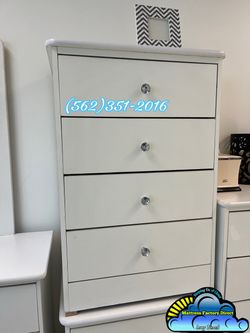 Four drawer white Diamond knob dresser cajonera Comoda mueble chest