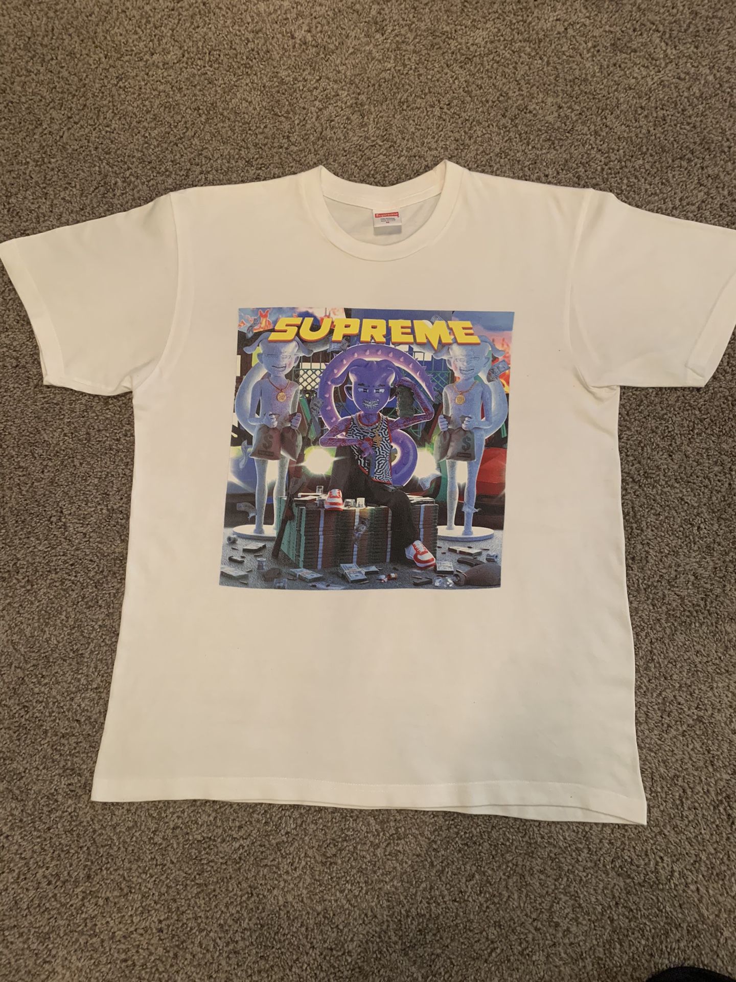 Supreme Richest Tee White