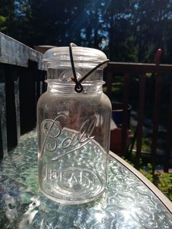 ball ideal glass lid quart jars