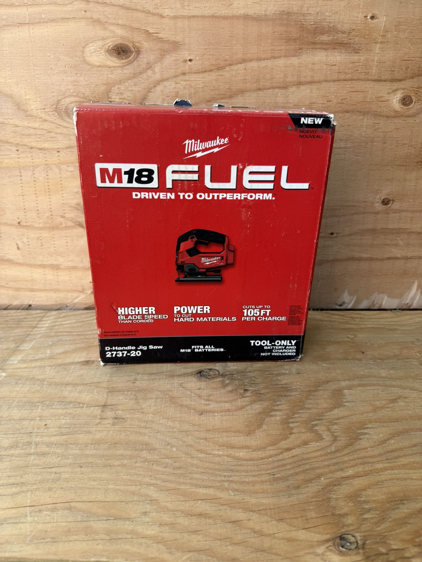 Milwaukee M18 FUEL 18V Lithium-Ion Brushless Cordless Jig Saw (Tool-Only)