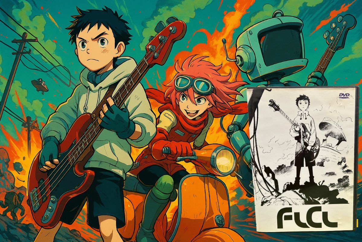 FLCL Complete Series DVD – Tested & Working! Cult Classic Anime – EUC