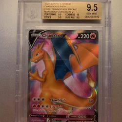 Charizard Graded 9.5