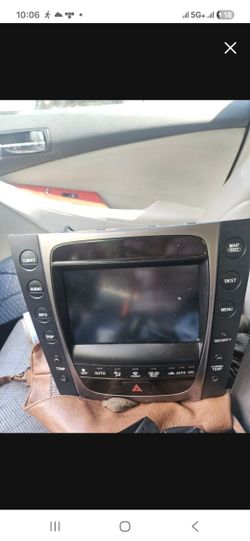 LEXUS GS450H MARK LEVINSON NAVIGATION RADIO GPS STEREO HEADUNIT SCREEN OEM 07_09