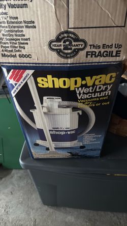 Original Shop vac all attachments plus box