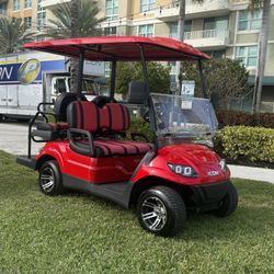 Golf Cart Icon 4 Passenger 