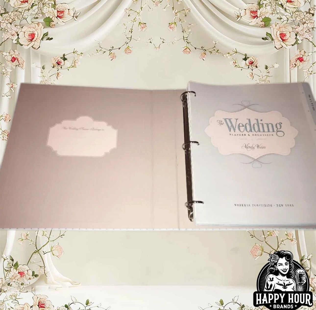 Wedding Planner Organizer Notebook 1 Thing Written In It Pretty Much New