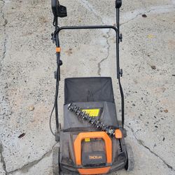 Dethatcher/ Scarifier Electric With Bagger 