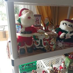 Christmas. Figures. Good Condition Clean $5 Each Or $50 For All