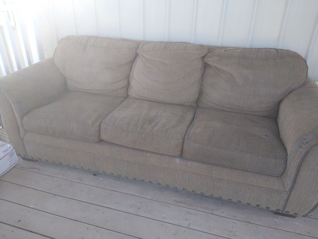 Brown couch