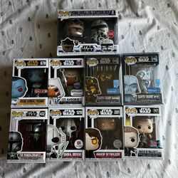 Star Wars Funko Pop Lot