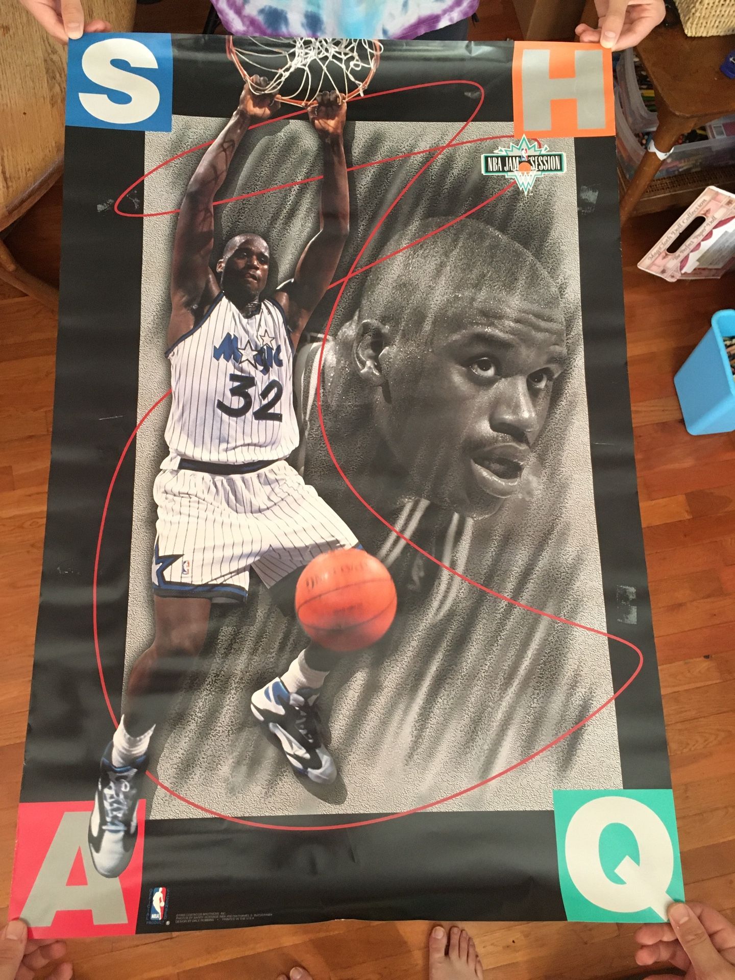 Shaquille O’Neal “SHAQ” Poster