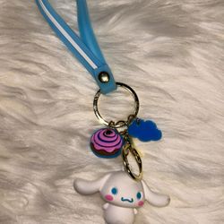 Cinnamon Roll Keychain