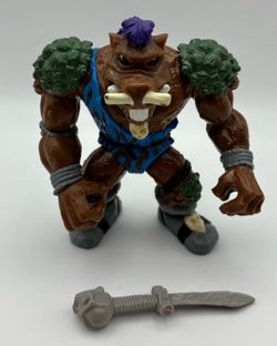 Vintage TMNT Cave Beast Bebop with with sword 1994 Playmates Teenage Mutant Ninja Turtles.